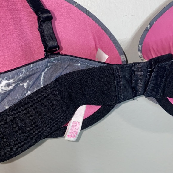 🪿Grey Marble PINK Bra! - Picture 4 of 5